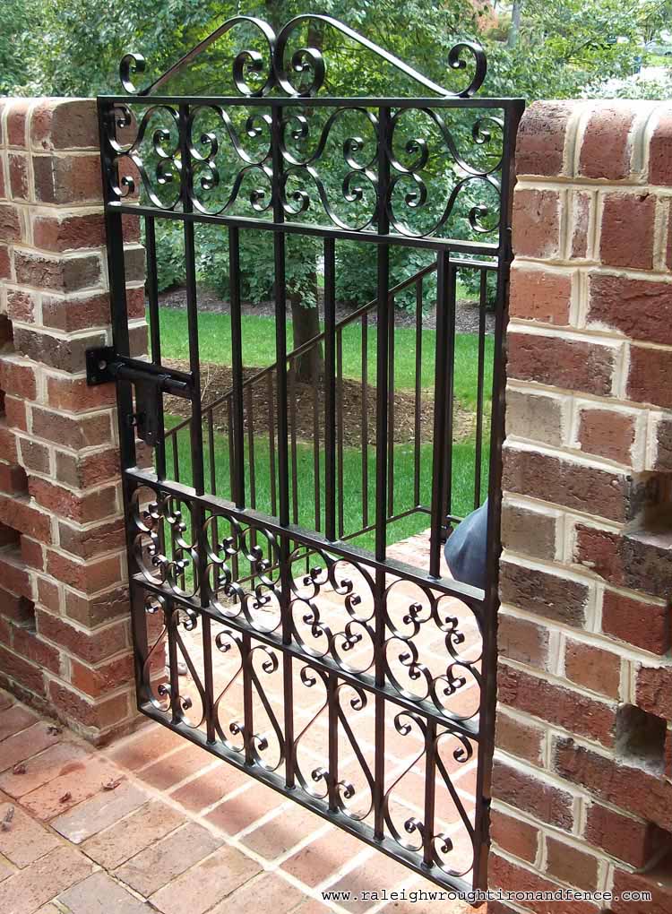 Raleigh Wrought Iron and Fence Co. Custom Wrought Iron Gates in Raleigh NC, Durham, Chapel Hill